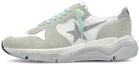 Buy (Women) Golden Goose Running Sole 'White Grey' GWF00126.F002793.10268