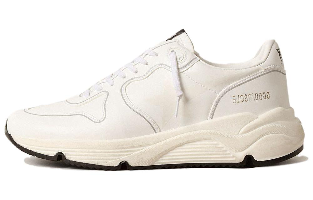 (Women) Golden Goose Running Sole 'White Leather Low-Top' GWF00126.F003953.10100