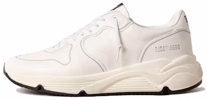 (Women) Golden Goose Running Sole 'White Leather Low-Top' GWF00126.F003953.10100 (Women) Golden Goose Running Sole 'White Leather Low-Top' GWF00126.F003953.10100