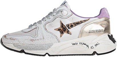 (Women) Golden Goose Running Sole 'White Purple' GWF00126.F001144.80869 (Women) Golden Goose Running Sole 'White Purple' GWF00126.F001144.80869
