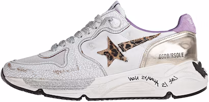 (Women) Golden Goose Running Sole 'White Purple' GWF00126.F001144.80869 (Women) Golden Goose Running Sole 'White Purple' GWF00126.F001144.80869
