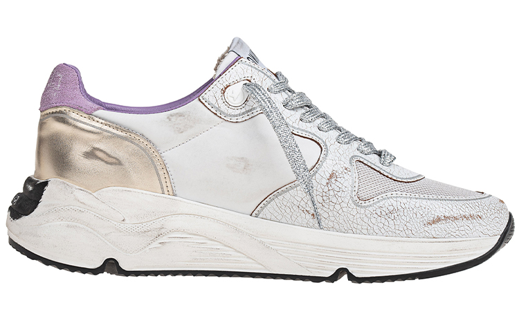 Order (W) Golden Goose Running Sole 'Putih Ungu' GWF00126.F001144.80869