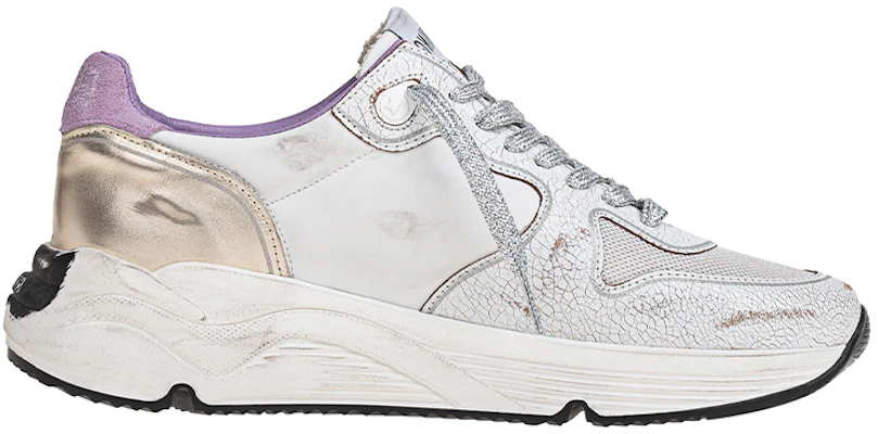 (Women) Golden Goose Running Sole 'White Purple' GWF00126.F001144.80869 Order (Women) Golden Goose Running Sole 'White Purple' GWF00126.F001144.80869
