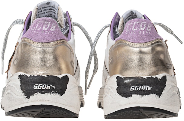 (W) Golden Goose Running Sole 'Putih Ungu' GWF00126.F001144.80869 Shop (W) Golden Goose Running Sole 'Putih Ungu' GWF00126.F001144.80869