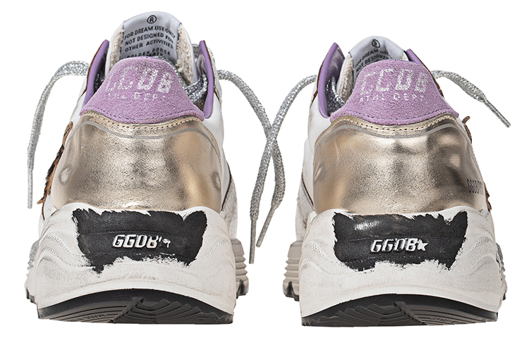 Shop (Women) Golden Goose Running Sole 'White Purple' GWF00126.F001144.80869