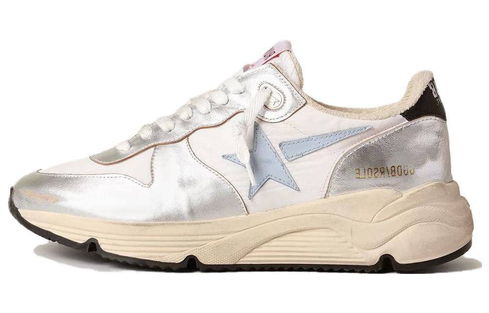 (Women) Golden Goose Running Sole 'White Silver Blue' GWF00458.F003982.70255