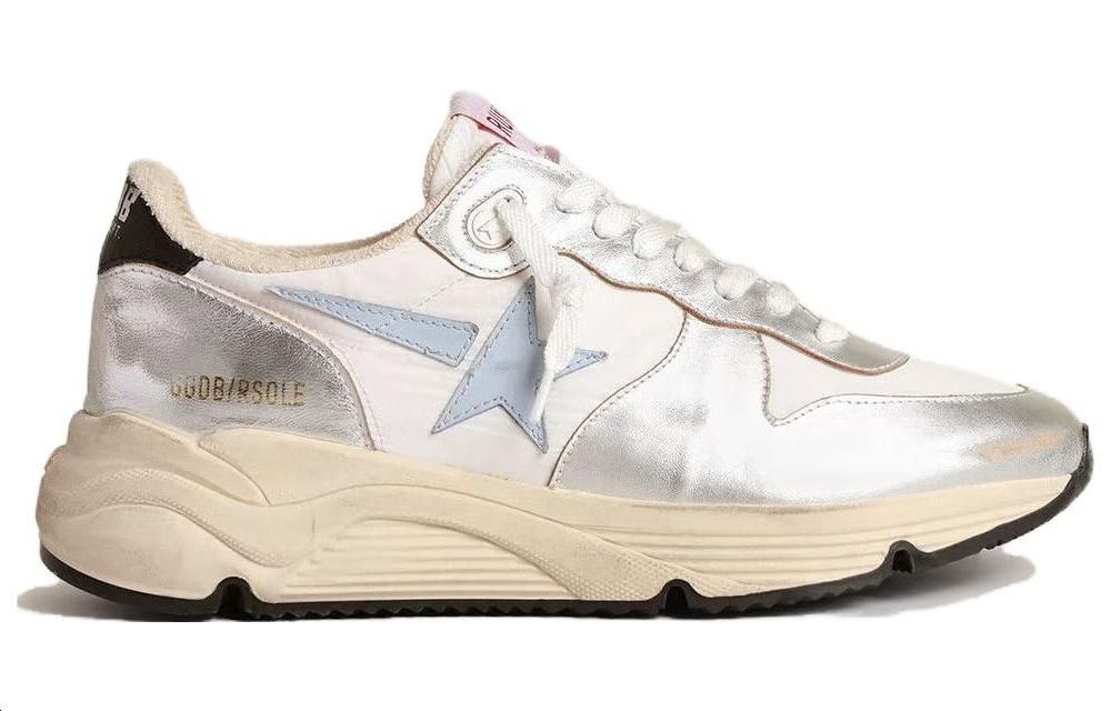 (W) Golden Goose Running Sole 'White Silver Blue' 圖 2