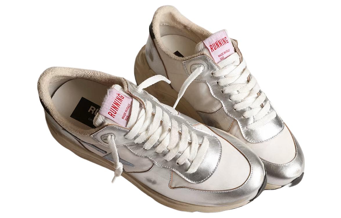 (W) Golden Goose Running Sole 'White Silver Blue' 圖 3