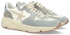 (W) Golden Goose Running Sole Kelabu Krim Asap GWF00126.F004174.60405