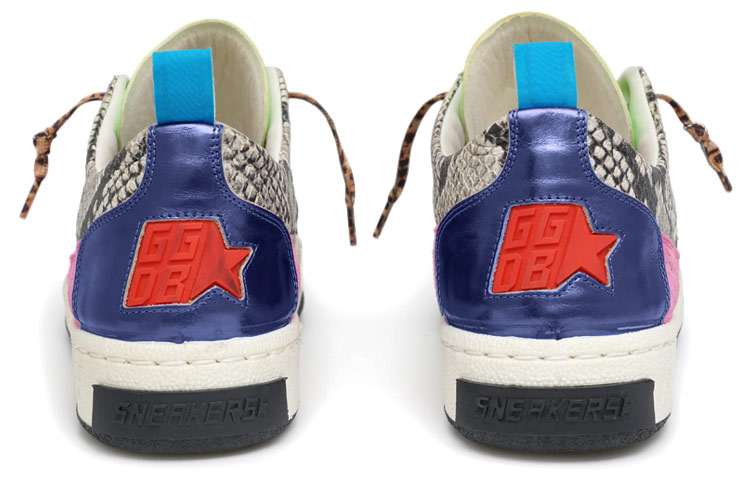 Shop (Women) Golden Goose Skate 'Orange Snake' GWF00130.F000456.80383