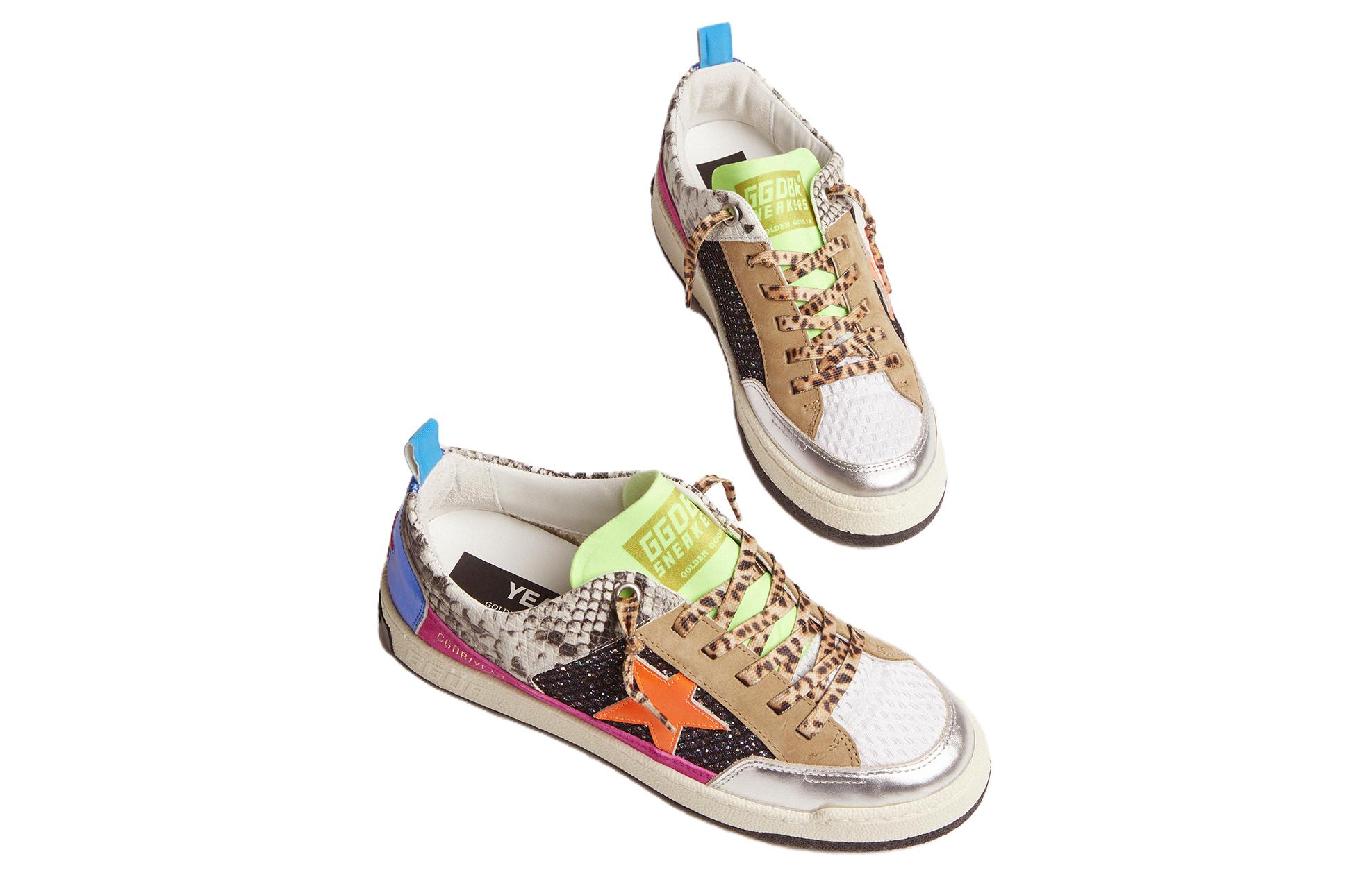 (W) Golden Goose Skate 'Orange Snake' 圖 5