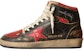 (Women) Golden Goose Sky-Star 'Black Red' GWF00230.F003285.90235