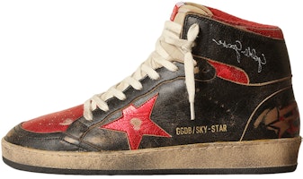 (Women) Golden Goose Sky-Star 'Black Red' GWF00230.F003285.90235 (Women) Golden Goose Sky-Star 'Black Red' GWF00230.F003285.90235