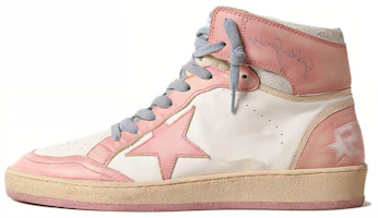 (Women) Golden Goose Sky-Star 'Pink White Distressed' GWF00230.F004641.25683 (Women) Golden Goose Sky-Star 'Pink White Distressed' GWF00230.F004641.25683