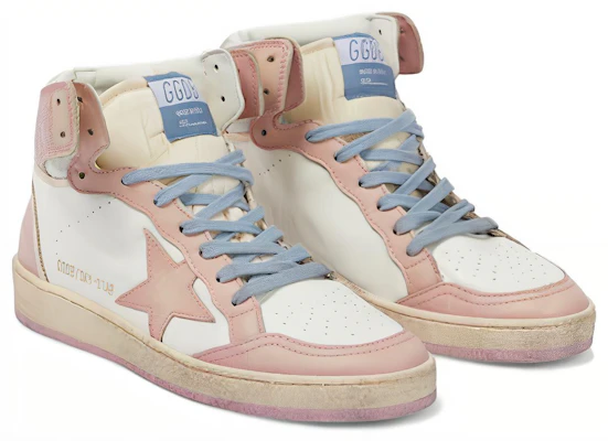 (W) Golden Goose Sky-Star '粉白做旧' GWF00230.F004641.25683 Lookbook (W) Golden Goose Sky-Star '粉白做旧' GWF00230.F004641.25683