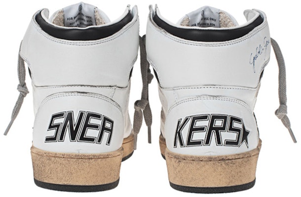 (Women) Golden Goose Sky-Star 'White Leather High-Top' GWF00230.F002190.10283 Purchase (Women) Golden Goose Sky-Star 'White Leather High-Top' GWF00230.F002190.10283