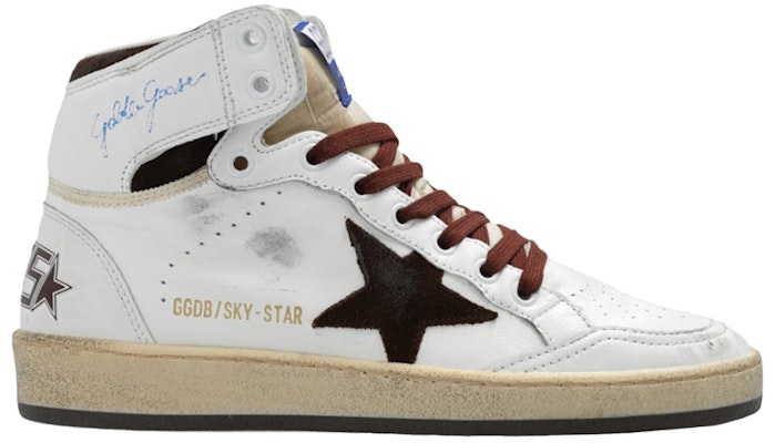 (Women) Golden Goose Sky-Star White Chocolate Suede GWF00230.F004005.11362 Buy (Women) Golden Goose Sky-Star White Chocolate Suede GWF00230.F004005.11362