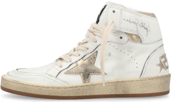 (Women) Golden Goose Sky-Star White Gold GWF00230.F004633.11522 (Women) Golden Goose Sky-Star White Gold GWF00230.F004633.11522