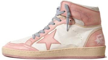 (Women) Golden Goose Sky-Star 'Pink White Distressed' GWF00230.F004641.25683 (Women) Golden Goose Sky-Star 'Pink White Distressed' GWF00230.F004641.25683