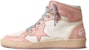(Women) Golden Goose Sky-Star 'Pink White Distressed' GWF00230.F004641.25683