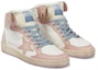 Lookbook (Women) Golden Goose Sky-Star 'Pink White Distressed' GWF00230.F004641.25683