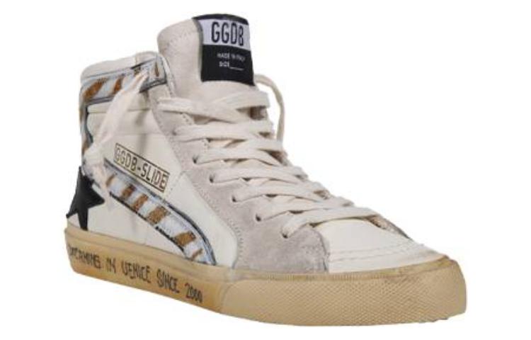 Order (W) 골든구스 디스트레스드 슬라이드 (베이지) GWF00488.F004128.15425