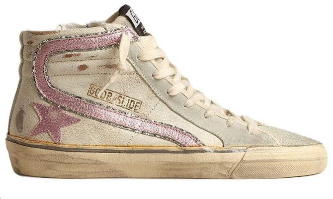 (W) Golden Goose Slide 'Beige Pink' Wanita & Pria Sepatu Sneaker GWF00115.F004053.82137 Order (W) Golden Goose Slide 'Beige Pink' Wanita & Pria Sepatu Sneaker GWF00115.F004053.82137