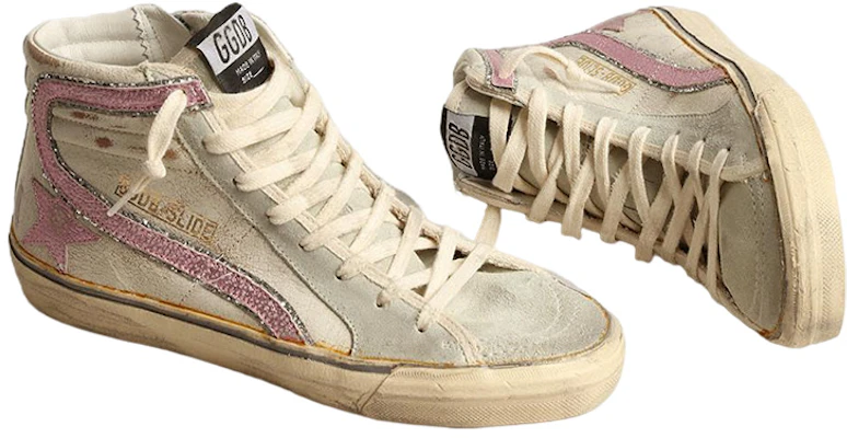 (W) Golden Goose Slide 'Beige Pink' Wanita & Pria Sepatu Sneaker GWF00115.F004053.82137 Lookbook (W) Golden Goose Slide 'Beige Pink' Wanita & Pria Sepatu Sneaker GWF00115.F004053.82137