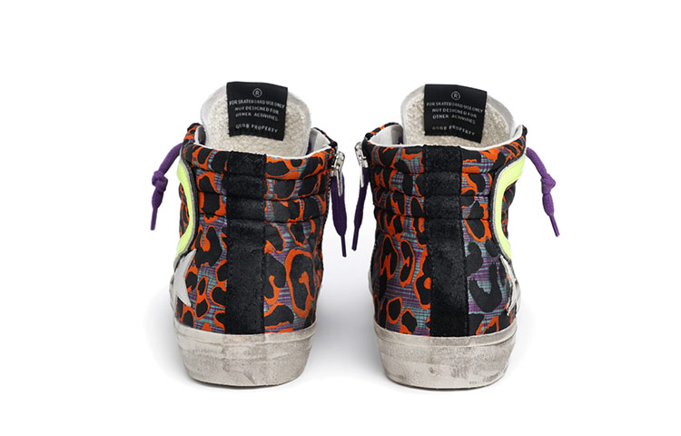 (W) Golden Goose Slide 'Black Orange Leopard' 圖 4