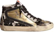 Order (W) Golden Goose Slide 'Hitam Putih Rendah' GWF00525.F004411.82259
