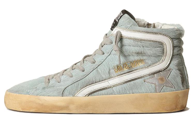 (Women) Golden Goose Slide 'Blue Fashion High-Top' GWF00115.F003439.50713