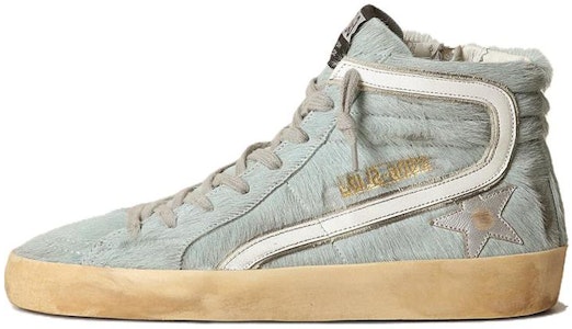 (W) Golden Goose Slide 'High-Top Biru Fashion' GWF00115.F003439.50713 Buy (W) Golden Goose Slide 'High-Top Biru Fashion' GWF00115.F003439.50713