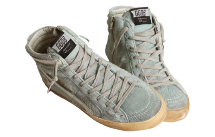 Lookbook (W) Golden Goose Slide 'High-Top Biru Fashion' GWF00115.F003439.50713