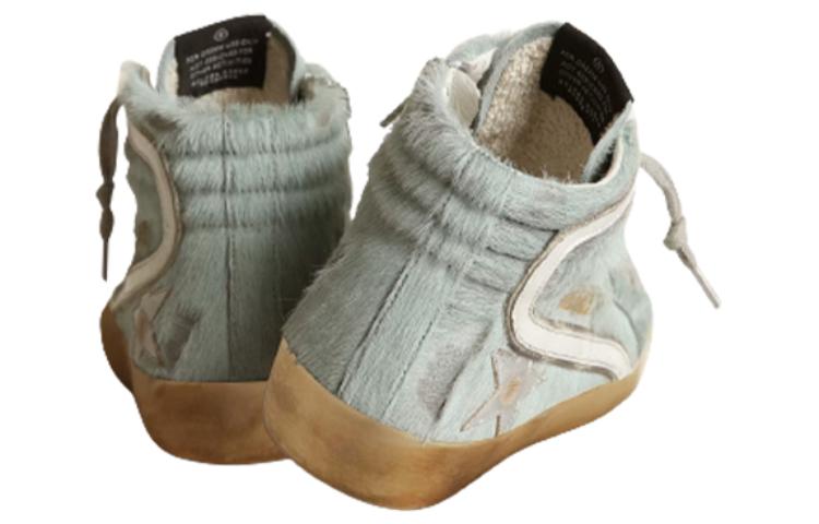 Shop (W) Golden Goose Slide 'High-Top Biru Fashion' GWF00115.F003439.50713