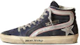 Buy (W) 골든구스 블루 나일론 슬라이드 (Golden Goose Blue Nylon Slide - shortened) GWF00115.F003369.50571