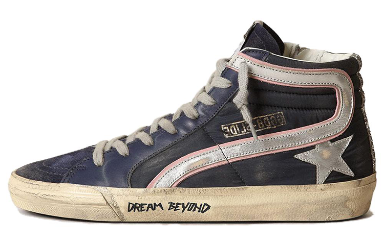 (Women) Golden Goose Slide 'Blue Nylon' GWF00115.F003369.50571