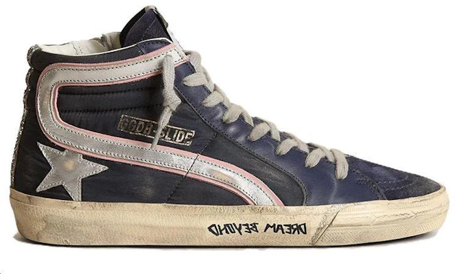 (W) 골든구스 블루 나일론 슬라이드 (Golden Goose Blue Nylon Slide - shortened) GWF00115.F003369.50571 Order (W) 골든구스 블루 나일론 슬라이드 (Golden Goose Blue Nylon Slide - shortened) GWF00115.F003369.50571