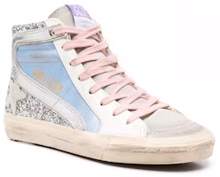 Order (W) Golden Goose Slide ''High-Top Blu con Paillettes'' GWF00116.F003232.81785
