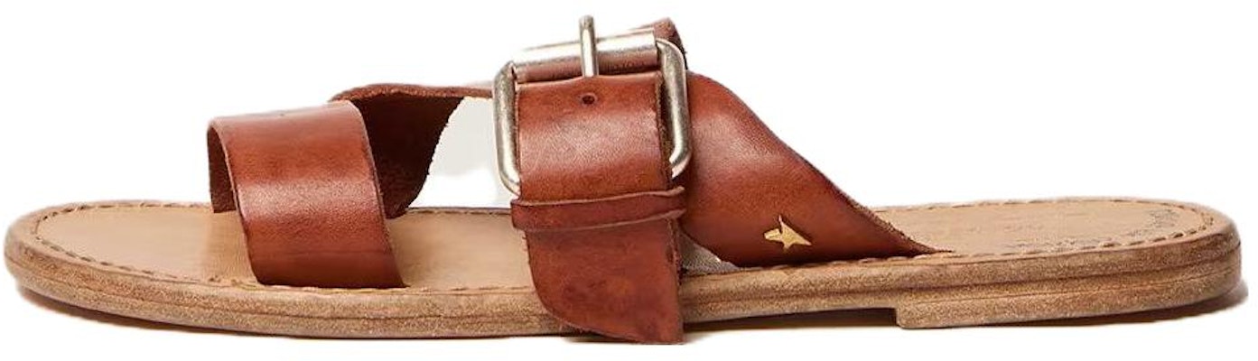 (Women) Golden Goose Slide 'Brown Buckle' GWF00323.F003006.55312 Buy (Women) Golden Goose Slide 'Brown Buckle' GWF00323.F003006.55312