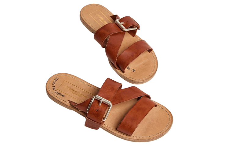 (W) Golden Goose Slide 'Brown Buckle' 圖 3