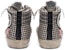 (Women) Golden Goose Slide 'Brown Canvas Star' G35WS595.A34