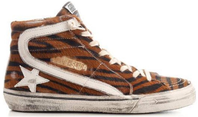 (W) 골든구스 브라운 지브라 슬라이드 (Golden Goose Brown Zebra Slide - shortened) GWF00115.F004184.82177 Order (W) 골든구스 브라운 지브라 슬라이드 (Golden Goose Brown Zebra Slide - shortened) GWF00115.F004184.82177