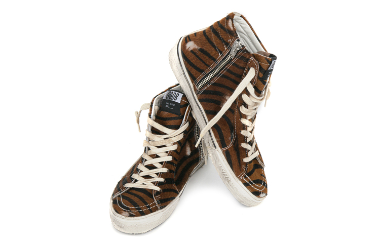 Shop (W) 金鹅 Slide “棕色斑马” GWF00115.F004184.82177