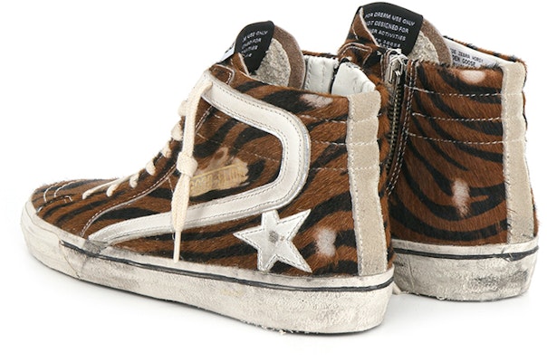 (Women) Golden Goose Slide 'Brown Zebra' GWF00115.F004184.82177 Purchase (Women) Golden Goose Slide 'Brown Zebra' GWF00115.F004184.82177