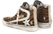 (Women) Golden Goose Slide 'Brown Zebra' GWF00115.F004184.82177