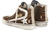 Purchase (Women) Golden Goose Slide 'Brown Zebra' GWF00115.F004184.82177