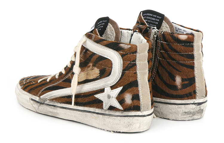 Purchase (W) 金鹅 Slide “棕色斑马” GWF00115.F004184.82177