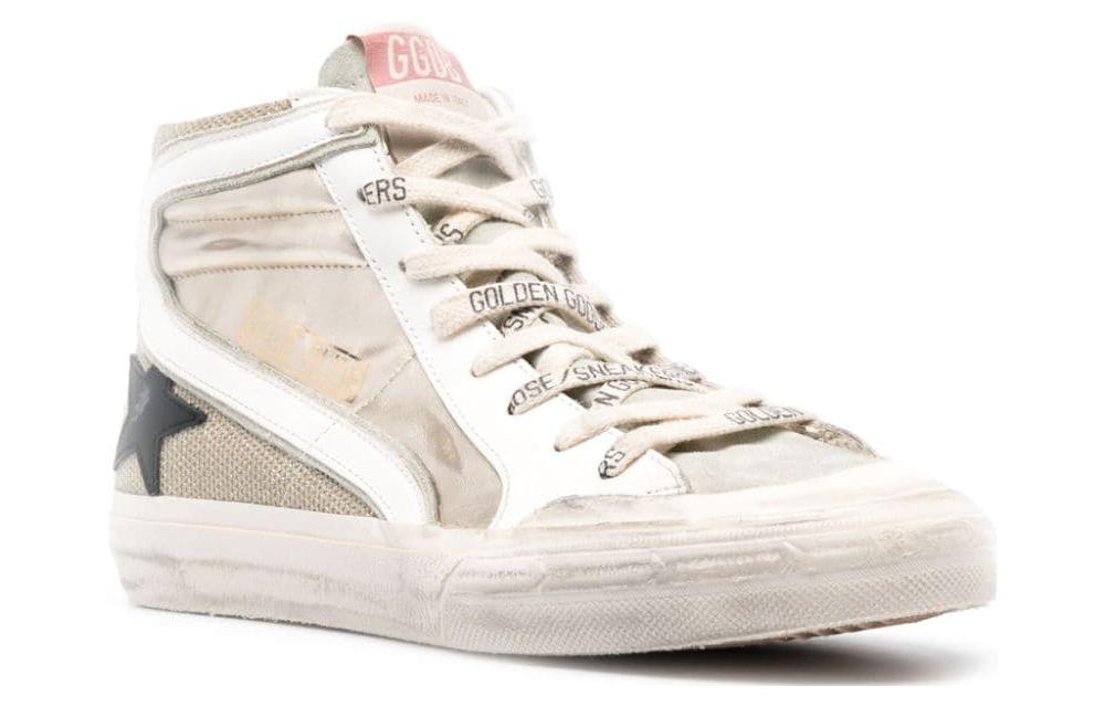 Order (W) Golden Goose Slide 'Kelabu Usang' GWF00286.F004708.82339