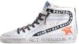 Buy (Women) Golden Goose Slide 'Distressed White High-Top' GWF00115.F001132.10510