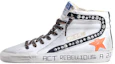 Buy (W) Golden Goose Slide “做旧白色高帮” GWF00115.F001132.10510